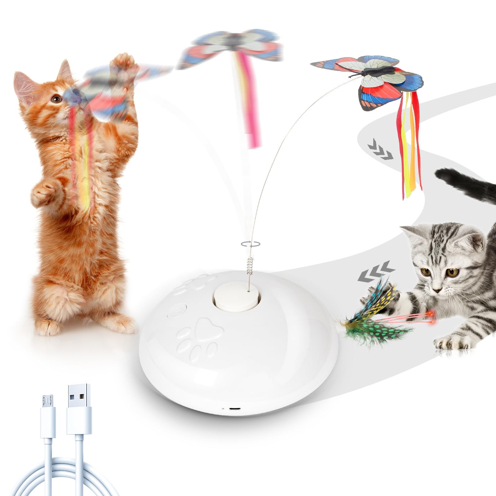 3-in-1 Interactive Cat Toys