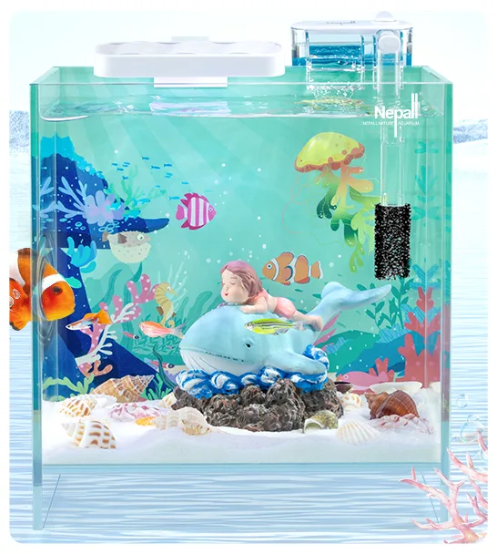ultra white glass fish tank